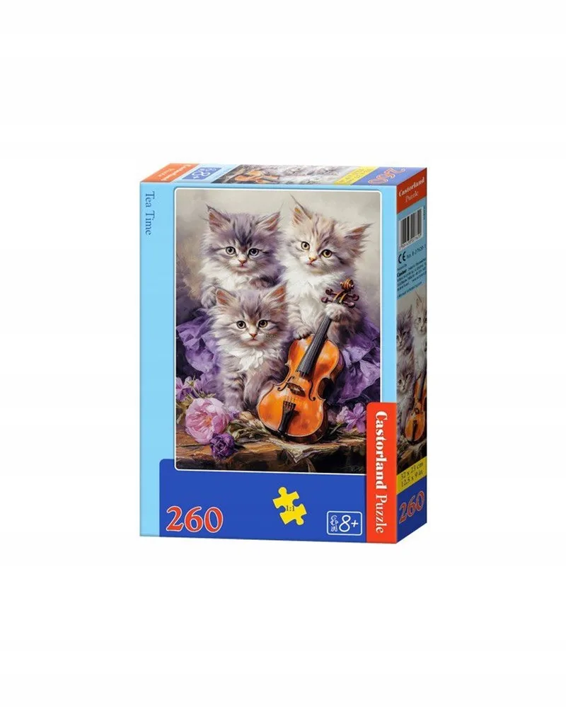 Muzikale Kittens Puzzel 260 Stukken van Castorland – doos