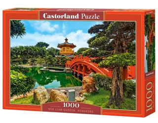 Nan Lian Garden, Hongkong – Puzzel – 1000 stukjes – Satijnen afwerking – Perfecte pasvorm – Europese kwaliteit fra Castorland, Nan Lian Garden, Hongkong-udgave – æske 2 af 2