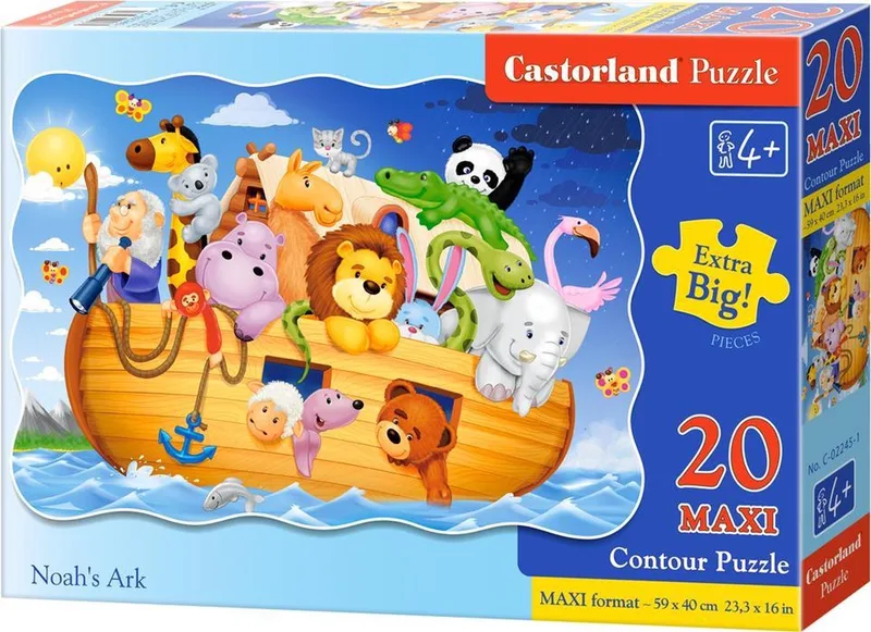 Noah's Ark - 20 stukjes MAXI van Castorland – doos