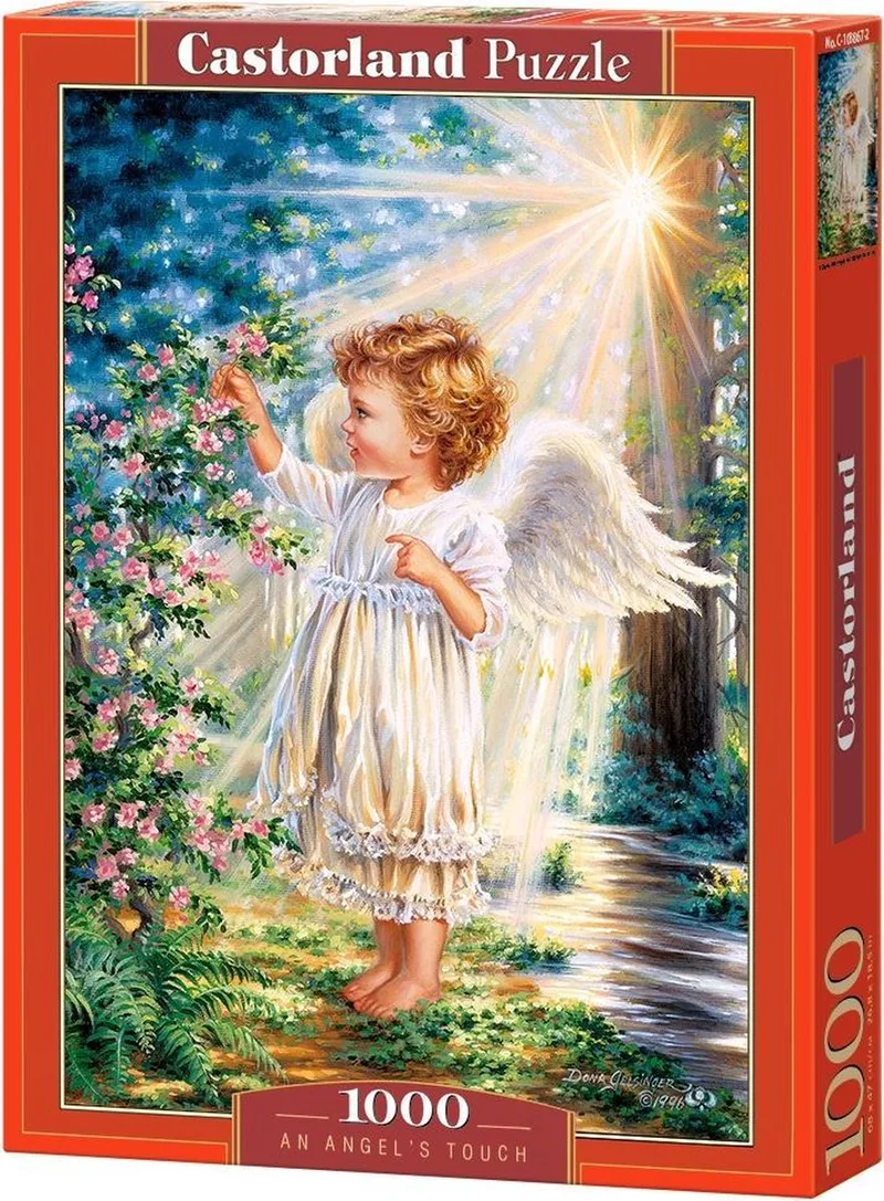 Puzzel – 1.000 stukjes – Satijnen afwerking – Perfecte pasvorm – Europese kwaliteit von Castorland, Ausgabe An Angel’s Touch – Schachtel 1 von 2
