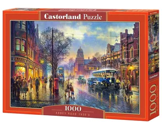 Puzzel – 1.000 stukjes – Satijnen afwerking – Perfecte pasvorm – Europese kwaliteit von Castorland, Ausgabe Abbey Road 1930’s – Schachtel 2 von 2