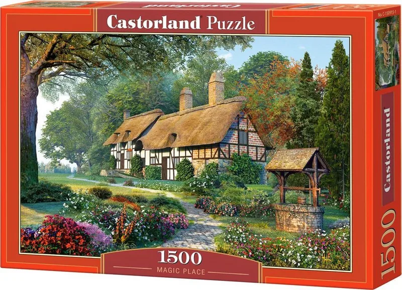 Puzzel – 1.500 stukjes – Satijnen afwerking – Perfecte pasvorm – Europese kwaliteit from Castorland, Magic Place edition – box 1 of 2