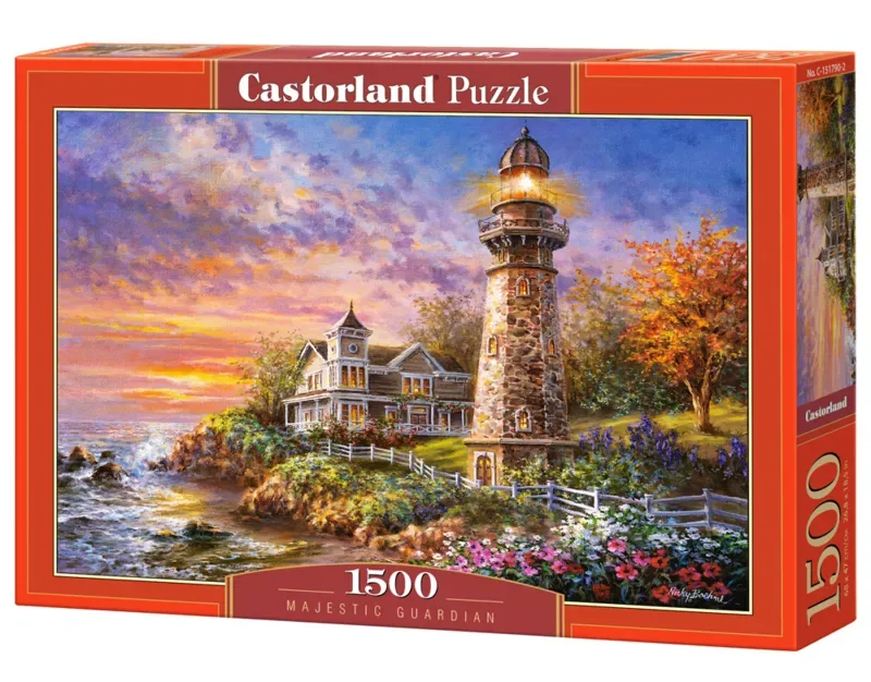 Puzzel – 1.500 stukjes – Satijnen afwerking – Perfecte pasvorm – Europese kwaliteit from Castorland, Majestic Guardian edition – box 2 of 2