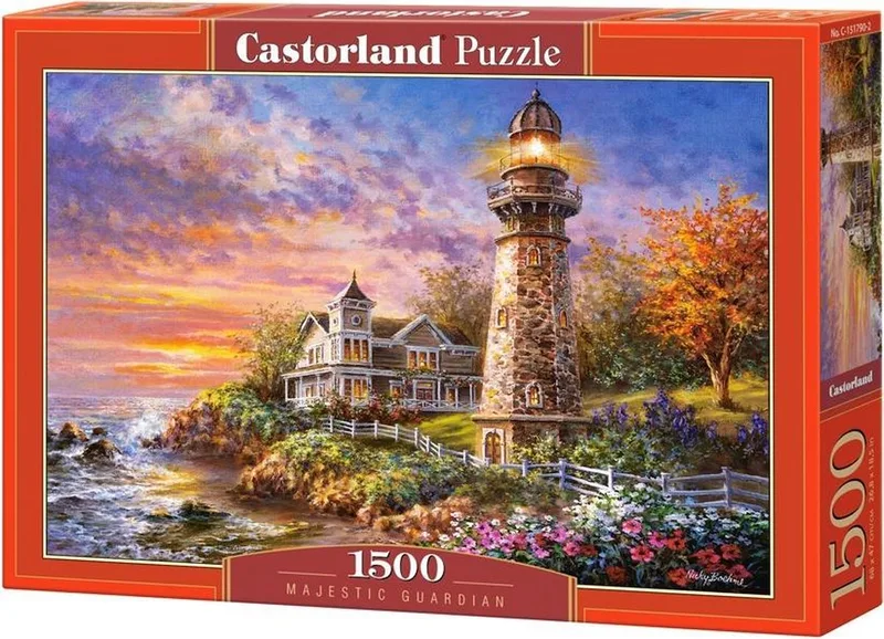 Puzzel – 1.500 stukjes – Satijnen afwerking – Perfecte pasvorm – Europese kwaliteit from Castorland, Majestic Guardian edition – box 1 of 2