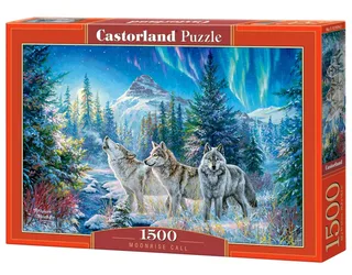 Puzzel – 1.500 stukjes – Satijnen afwerking – Perfecte pasvorm – Europese kwaliteit från Castorland, utgåva Moonrise Call – kartong 2 av 2