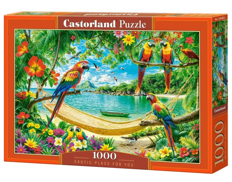 Puzzel 1000 Stukken - Exotische Plek from Castorland, Multicolour edition – box 2 of 2