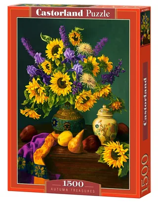 Puzzel – 1500 stukjes – Satijnen afwerking – Perfecte pasvorm – Europese kwaliteit van Castorland, editie Autumn Treasures – doos 2 van 2