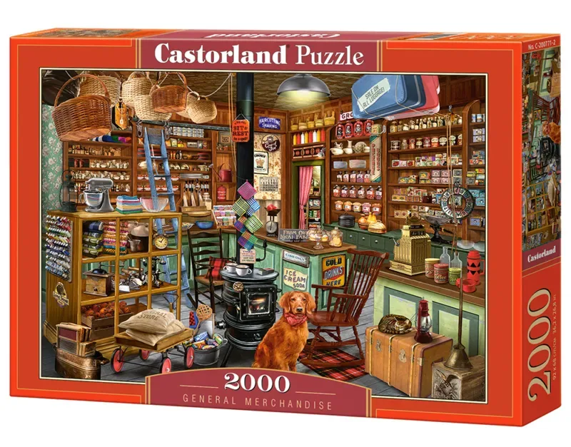 Puzzel – 2.000 stukjes – Satijnen afwerking – Perfecte pasvorm – Europese kwaliteit fra Castorland, General Merchandise-udgave – æske 2 af 2