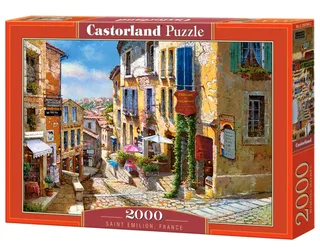 Puzzel – 2.000 stukjes – Satijnen afwerking – Perfecte pasvorm – Europese kwaliteit fra Castorland, Saint Emilion France-udgave – æske 2 af 2