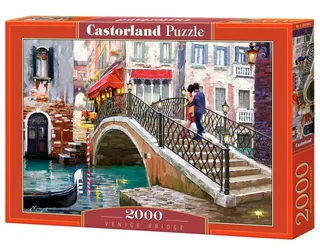 Puzzel – 2.000 stukjes – Satijnen afwerking – Perfecte pasvorm – Europese kwaliteit de Castorland, édition Venice Bridge – boîte 2 sur 2