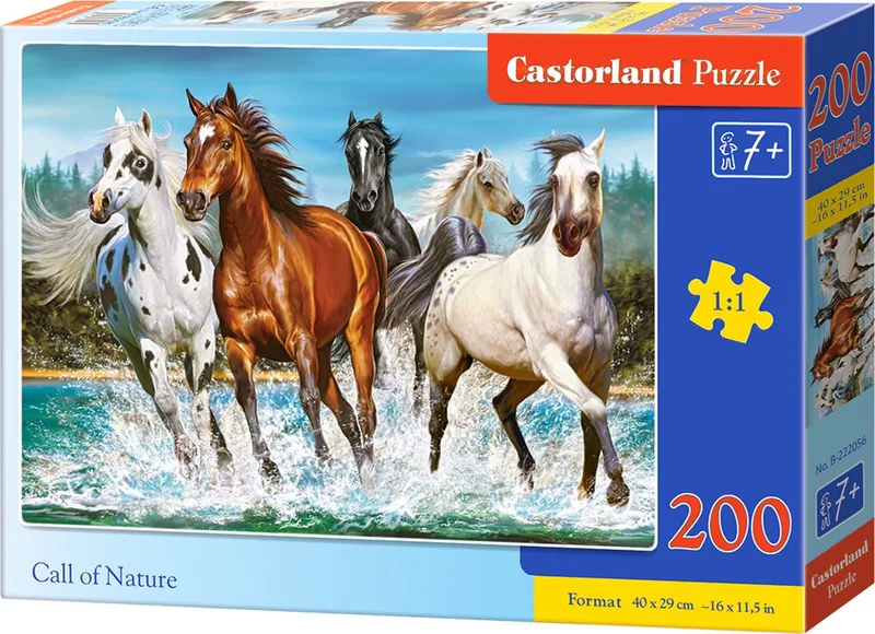 Puzzel – 200 stukjes – Natuur – Premium kwaliteit de Castorland, édition Call of Nature – boîte