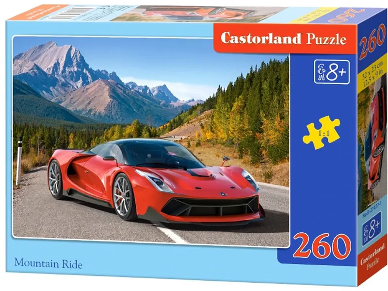 Puzzel 260 Stukjes - Bergrit from Castorland, Multicolour edition – box
