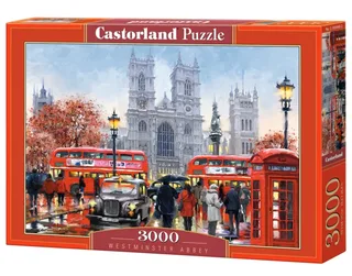 Puzzel – 3.000 stukjes – Satijnen afwerking – Perfecte pasvorm – Europese kwaliteit van Castorland, editie Westminster Abbey – doos 2 van 2