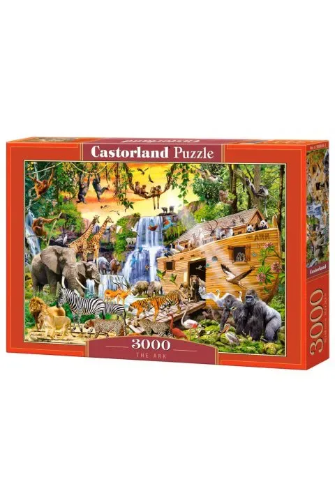 Puzzel – 3000 stukjes – Satijnen afwerking – Perfecte pasvorm – Europese kwaliteit fra Castorland, The Ark-udgave – æske 2 af 2