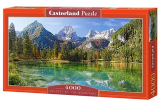 Puzzel – 4.000 stukjes – Satijnen afwerking – Perfecte pasvorm – Europese kwaliteit von Castorland, Ausgabe Majesty of the Mountains – Schachtel 2 von 2