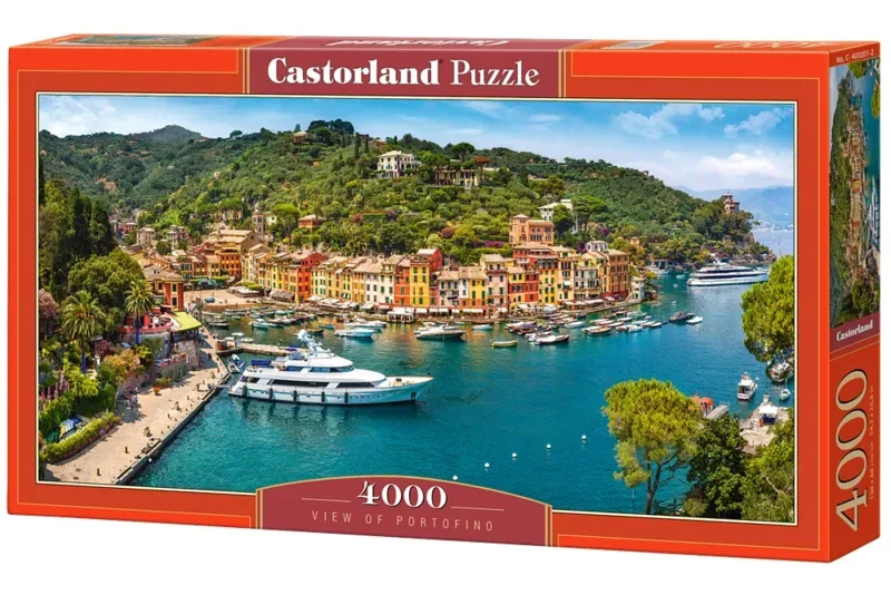 Puzzel – 4.000 stukjes – Satijnen afwerking – Perfecte pasvorm – Europese kwaliteit von Castorland, Ausgabe View of Portofino – Schachtel 2 von 2