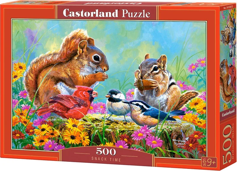 Puzzel – 500 stukjes – Satijnen afwerking – Perfecte pasvorm – Europese kwaliteit von Castorland, Ausgabe Snack Time – Schachtel 1 von 2