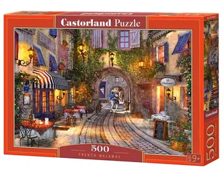 Puzzel – 500 stukjes – Satijnen afwerking – Perfecte pasvorm – Europese kwaliteit fra Castorland, French Walkway-udgave – æske 2 af 2