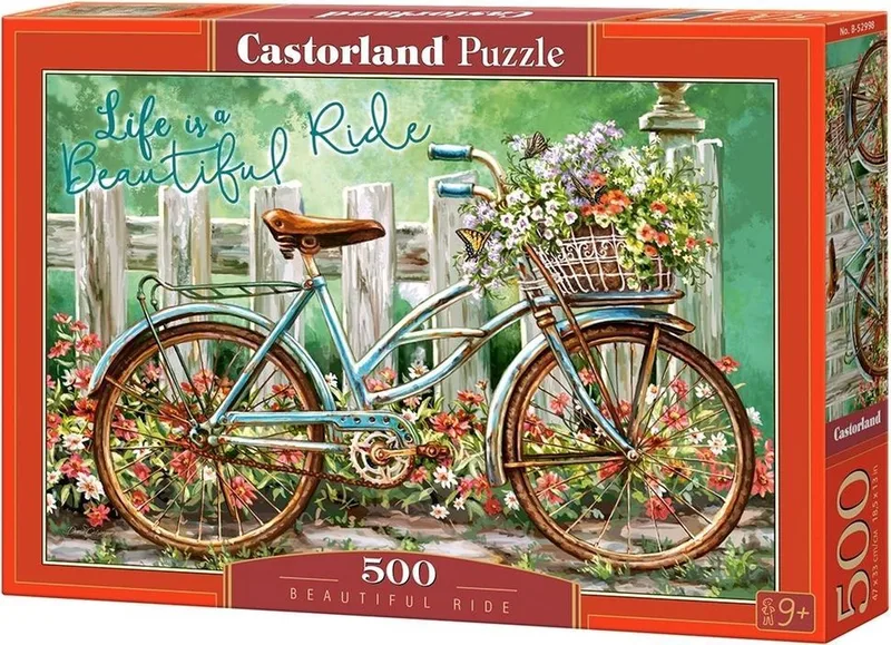 Puzzel – 500 stukjes – Satijnen afwerking – Perfecte pasvorm – Europese kwaliteit von Castorland, Ausgabe Beautiful Ride – Schachtel