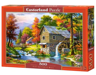 Puzzel – 500 stukjes – Satijnen afwerking – Perfecte pasvorm – Europese kwaliteit von Castorland, Ausgabe Old Sutter’s Mill – Schachtel 2 von 2