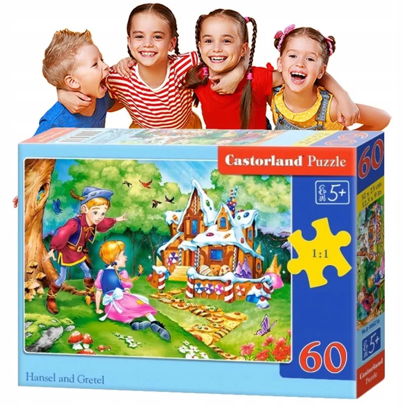 Puzzel 60 Het Element - Hans en Grietje van Castorland – doos