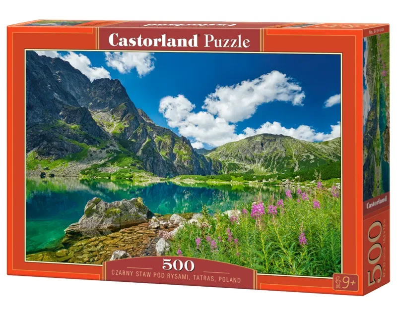 puzzel Czarny Staw pod Rysami Tatras Polen - 500 stukjes. from Castorland, Multicolour edition – box 2 of 2