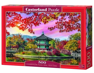 puzzel Gyeongbokgung Palace Zuid-Korea 500 stukjes. from Castorland, Multicolour edition – box 2 of 2