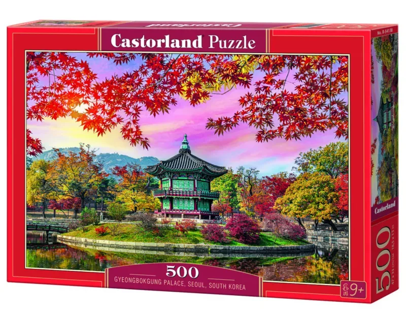 puzzel Gyeongbokgung Palace Zuid-Korea 500 stukjes. from Castorland, Multicolour edition – box 2 of 2