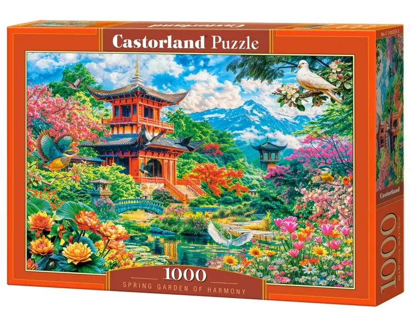 puzzel lente tuin van harmonie - 1000 stukjes puzzel. de Castorland, édition Multicolore – boîte 2 sur 2