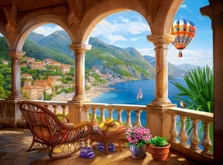 puzzel Montenegro Meditation - 2000 stukjes legpuzzel. de Castorland, édition Multicolore – boîte 1 sur 2