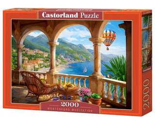 puzzel Montenegro Meditation - 2000 stukjes legpuzzel. de Castorland, édition Multicolore – boîte 2 sur 2