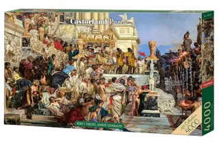 puzzel Nero's Torches 4000 stukjes kunst educatief. fra Castorland, Flerfarvet-udgave – æske 2 af 2