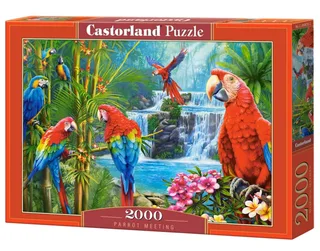 puzzel Parrot Meeting - 2000 stukjes legpuzzel. from Castorland, Multicolour edition – box 2 of 2