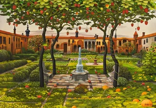 puzzel Patio 1500 stukjes - Art Collection puzzel. from Castorland, Multicolour edition – box 1 of 2