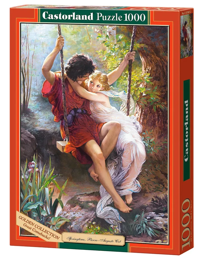 puzzel Pierre-Auguste Cot legpuzzel - 1000 stukjes - kunst. from Castorland, Multicolour edition – box 2 of 2