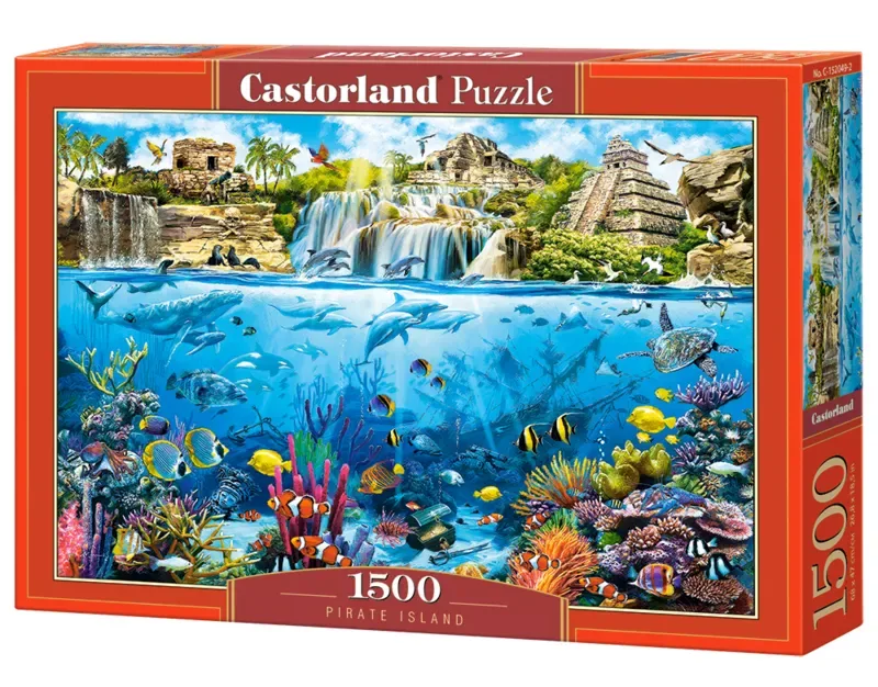 puzzel Pirate Island - 1500 stukjes legpuzzel. from Castorland, Multicolour edition – box 2 of 2