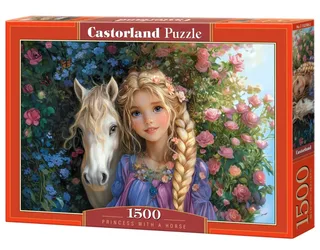 puzzel prinses paard 1500 stukjes puzzel speelgoed. van Castorland, editie Meerkleurig – doos 2 van 2