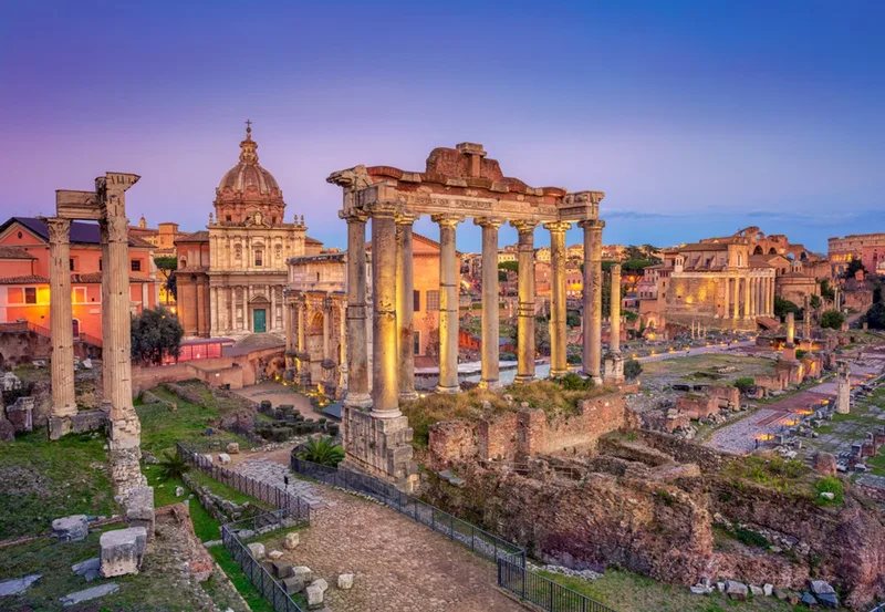 puzzel Romeinse Forum legpuzzel 1000 stukjes kleurrijk. från Castorland, utgåva Flerfärgad – kartong