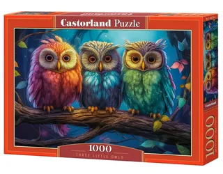 puzzel uil - 1000 stukjes kleurrijk karton speelgoed. from Castorland, Multicolour edition – box 2 of 2
