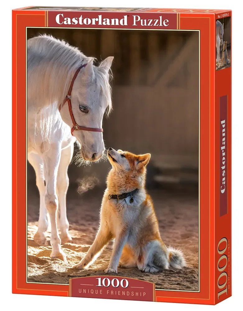 puzzel Unique Friendship - 1000 stukjes legpuzzel. van Castorland, editie Meerkleurig – doos 2 van 2