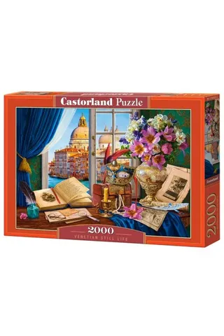 puzzel Venetiaans stilleven - 2000 stukjes legpuzzel. from Castorland, Multicolour edition – box 2 of 2