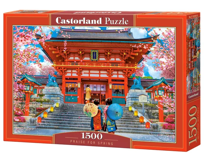 puzzel voorjaar - 1500 stukjes legpuzzel. von Castorland, Ausgabe Mehrfarbig – Schachtel 2 von 2