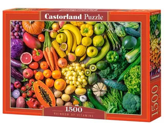 Puzzle Arc-en-Ciel de Vitamines - 1500 pièces van Castorland – doos 2 van 2