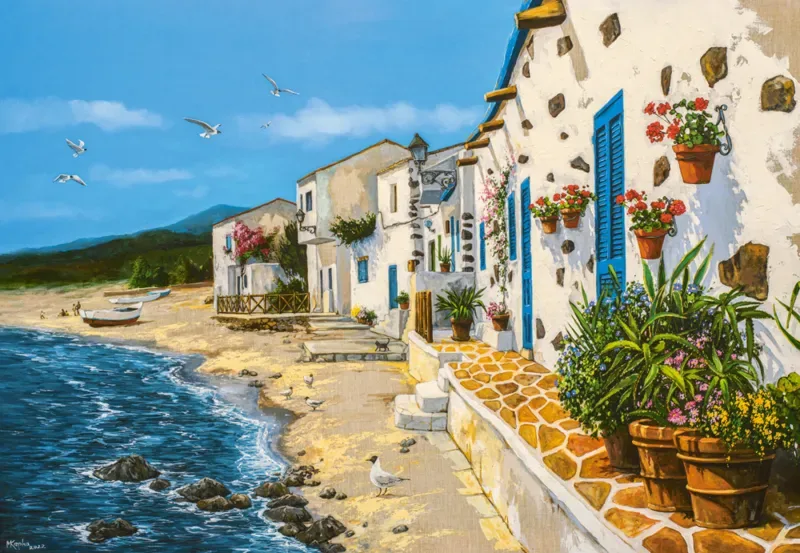 Puzzle Art Collection - Humeur des Vacances - 1000 pièces from Castorland – box 1 of 2