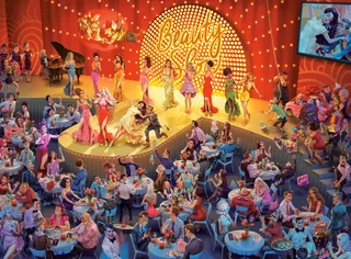 Puzzle Art Collection - Le Spectacle des Beautés - 2000 pièces van Castorland – doos 1 van 2