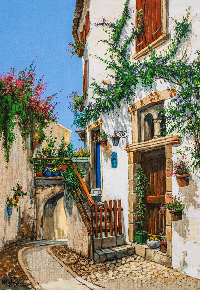 Puzzle Art Collection - Ruelle Italienne - 1500 pièces