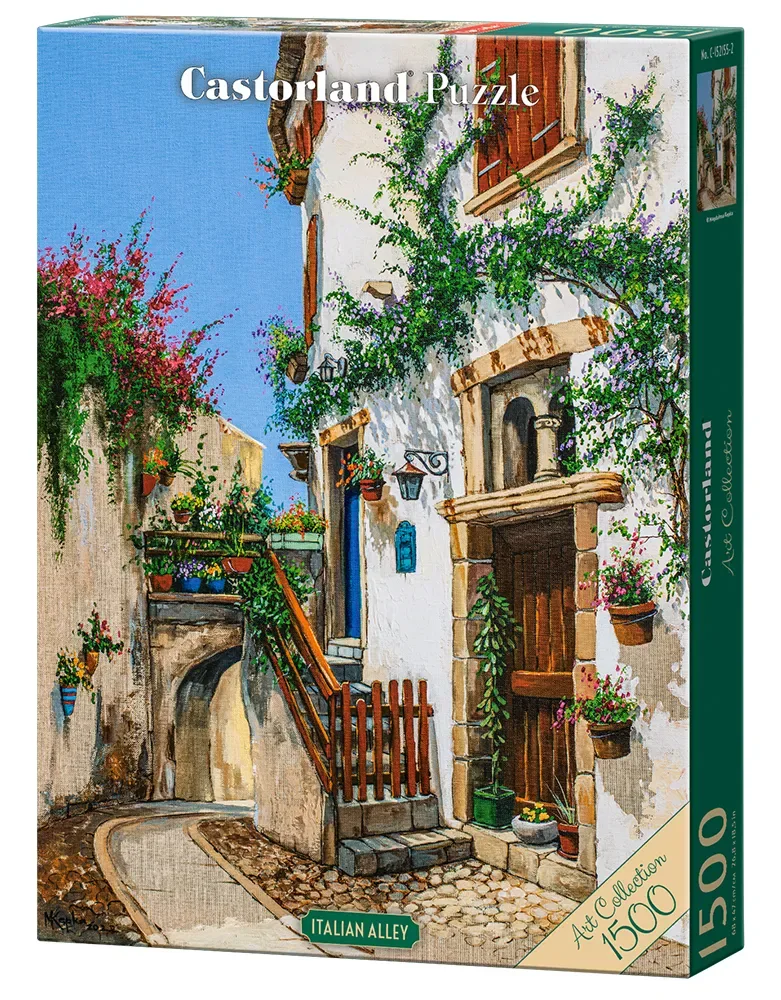 Puzzle Art Collection - Ruelle Italienne - 1500 pièces van Castorland – doos 2 van 2