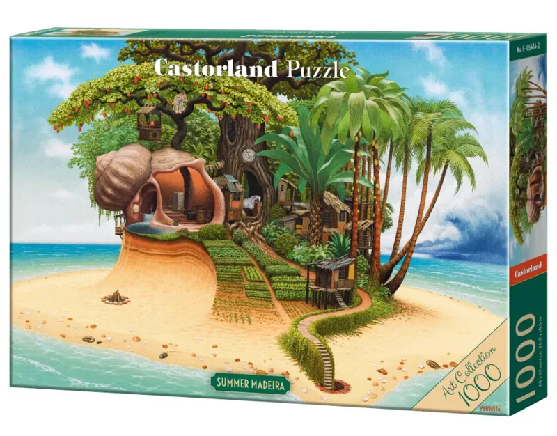 Puzzle Art Collection - Summer Madeira - 1000 pièces from Castorland – box 2 of 2