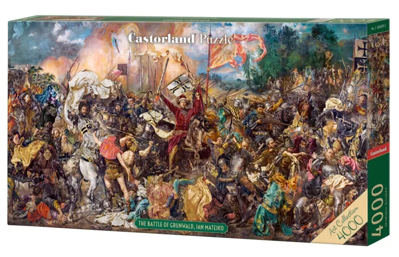 Puzzle Art Collection - The Battle of Grunwald - 4000 pièces van Castorland – doos 2 van 2