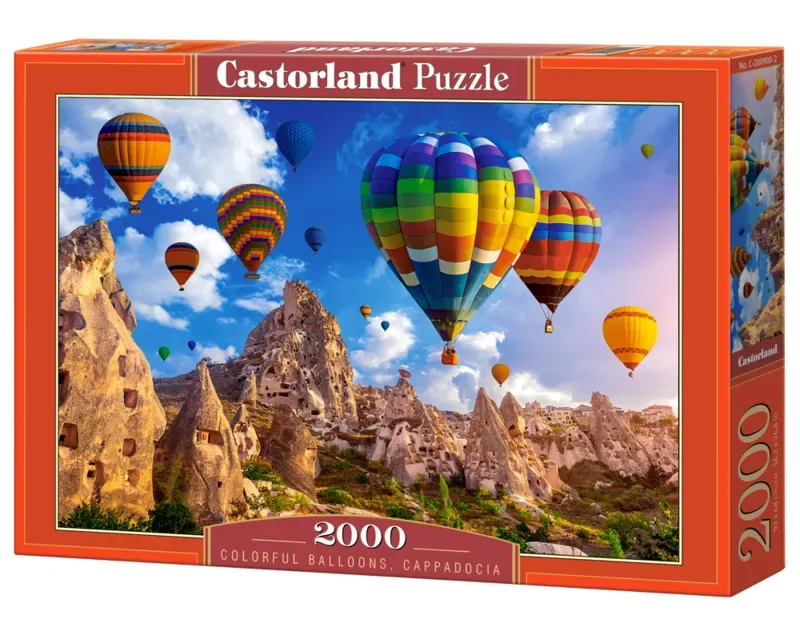 Puzzle Ballons Colorés, Cappadocia - 2000 pièces from Castorland – box 2 of 2